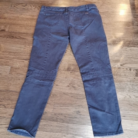 𝅺Buffalo Jeans Skinny Green Moto 31 - Picture 3 of 10
